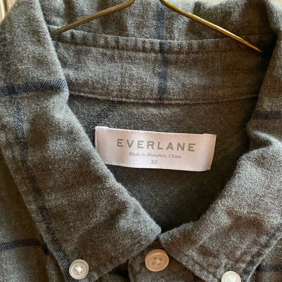 Everlane Men’s Plaid Shirt Size XS - Picture 4 of 6